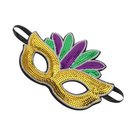 Totority Elevate Your Mardi Gras Festivities Sparkly Carnival Masks for Masquerade Balls Costumes