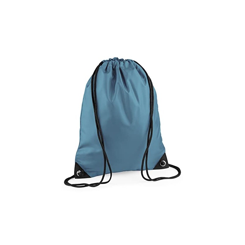 BagBase Unisex's BG010OCBL Premium Gymsac Bag, Ocean Blue, Medium