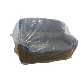 3/4 Seater HEAVY DUTY SOFA COVER | Large Strong 600gauge Cover | Reusable Dust Protector | Furniture Protection | Waterproof Polythene Storage Bag Moving or Removal