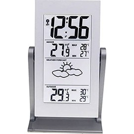 Technoline WS 9135 Weather Station, White/Silver, 8.6 x 7 x 14 cm