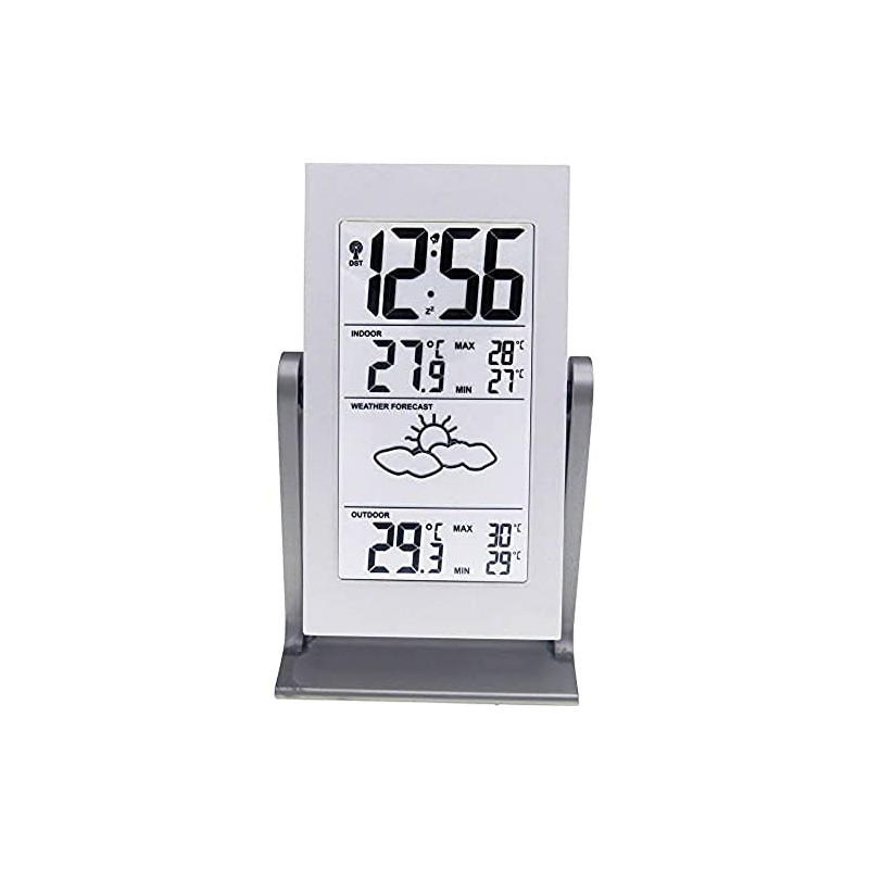 Technoline WS 9135 Weather Station, White/Silver, 8.6 x 7 x