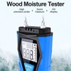 Handheld Moisture Meter LCD Display Digital Moisture Tester for Wood