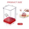 Aililong 2 pieces fruit and vegetable slicer, stainless steel slicer,