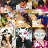 White DIY Mask Hand-Painted Mask Carnival Mask DIY Masquerade Party