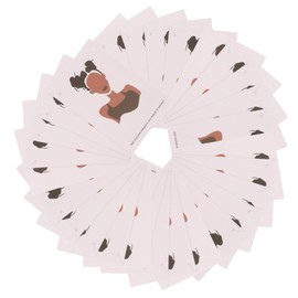 SEWACC 300pcs Jewelry Display Cards Creative Paper Earring and Necklace Holders for Studs and Ear Jewelry for Organizing and Showcasing Accessories