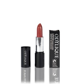 Odylique - Organic Lipstick Dark Red (Fig Fondant) - 100% Natural Ingredients - With Organic Plant Oils – Lipstick For Sensitive Eyes