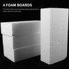 VICASKY Floral Foam Foam Board 4pcs Rectangular Foam Block DIY