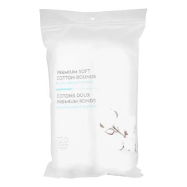 Miniso Paquete De Almohadillas Algodón 5.7 Cm 120 Piezas