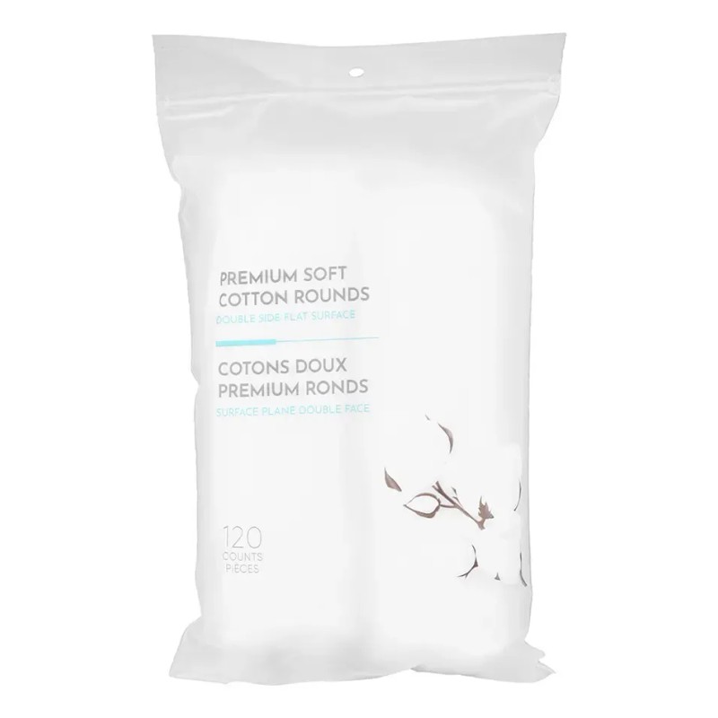Miniso Paquete De Almohadillas Algodón 5.7 Cm 120 Piezas