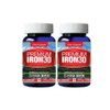 Tonglife-Premium Iron 30-High-content Capsule-3-month supply-2 bottles, 2 units, 90 tablets / 통라이프-프리미엄철분30-고함량캡슐-3개월분-2병, 2개, 90정