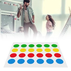 LISND Twist Game, Regalo íntimo Twist Moves Mat Juego de Mesa Juego Interactivo Interactivo para Mayores de 3 años para Vacaciones