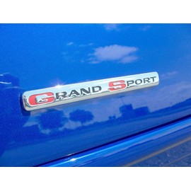 1996 C4 Grand Sport Corvette Chrome Reproduction Hood/Fender Emblem