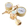 Argon CO2 Regulator 0 To 4500PSI CGA580 15/16in Female Thread