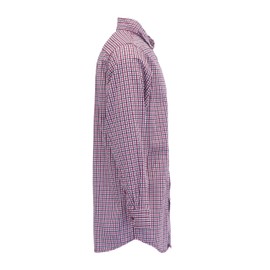 BOCOMAL FR Shirts Flame Resistant NFPA2112/CAT2 6.5oz Light Weight Printed Fire Retardant Plaid Shirt