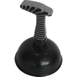 Ultra Plunger for Unblocking Sink Drain Black One Size