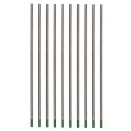 10Pcs TIG Tungsten Electrode WP Green Tip Needles Welding Accessories 3.0 x 150mm