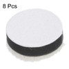 uxcell 2" Wool Felt Sponge Polishing Pad Hook and Loop