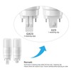 Silverlite 5w(13w CFL Equivalent) LED Stick PL Bulb GX23-2 Pin