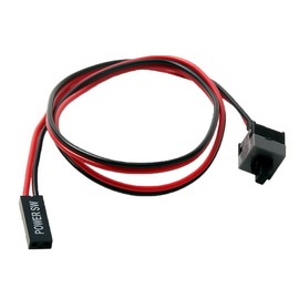 zalati Power Supply Switch Cable Power on/Off Push Button Connector Cable for Universal ATX PC Computer Motherboard Mainboard