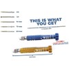 RED SHIELD 3-in-1 Mini Precision Screwdriver Set for Eyeglasses, Sunglasses,