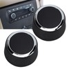 2PCS Stereo Radio Volume Control Knob,22912547 Rear Radio Volume Control