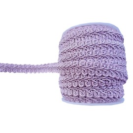 1/2 Inch Gimp Braid Trim 15 Yards for Upholstery Costume DIY Crafts(Lavender Purple 1028)