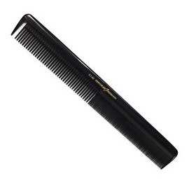 Hercules Sägemann 5240 Professional Hair Cutting Comb Natural Rubber Hair Comb with 2 Teeth Coarse + Fine 8.5 Inches Universal Comb Extra Long