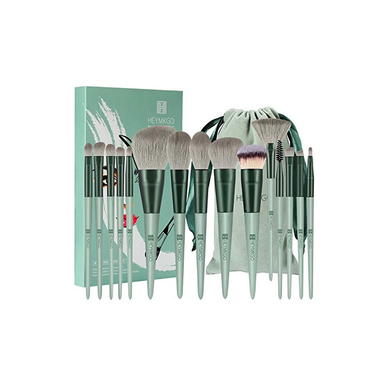Makeup Brushes - HEYMKGO - 15Pcs Makeup Brushes Set Premium