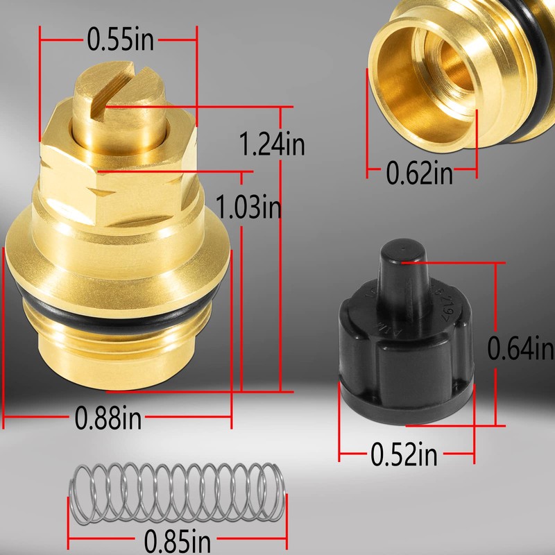12318 Stop-Check Valve Kit Perfect for Moen Legend Monticello Icon