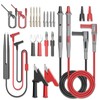 Cleqee 21 Piece Multimeter Test Lead Kit Digital Electrical Test