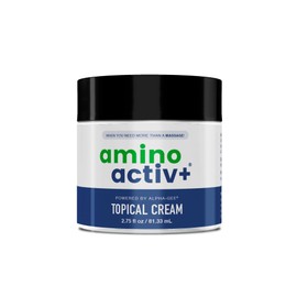 Amino Activ Crema Tópica, Alivio Del Dolor Penetrante Para Músculos Y Articulaciones, Con Histamina Dhcl E Incluye Alpha-Gee, 2.75 Fl Oz              