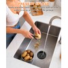 FAMULP 6 PCS Garbage Disposal Splash Guard, 3-1/8 Universal Kitchen