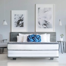 Guardmax Zippered Box Spring Encasement - 100% Waterproof Box Spring Protector - Blocks Out Dirt, Dust, BedBugs, and Moisture - Hypoallergenic and Noiseless (Full 54" x 75" x 10")