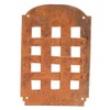 STALLION HARDWARE Hand-Forged Iron Speakeasy Rust Finish Door Grill –