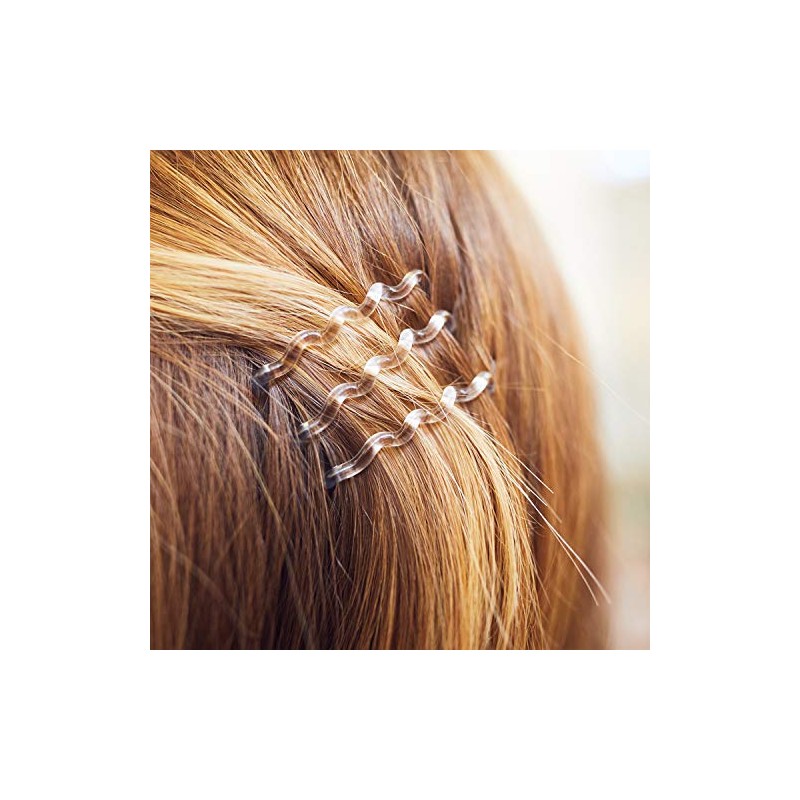 Invisibobble 38971IB Anillo de Pelo Waver Crystal Clear, 3 pz