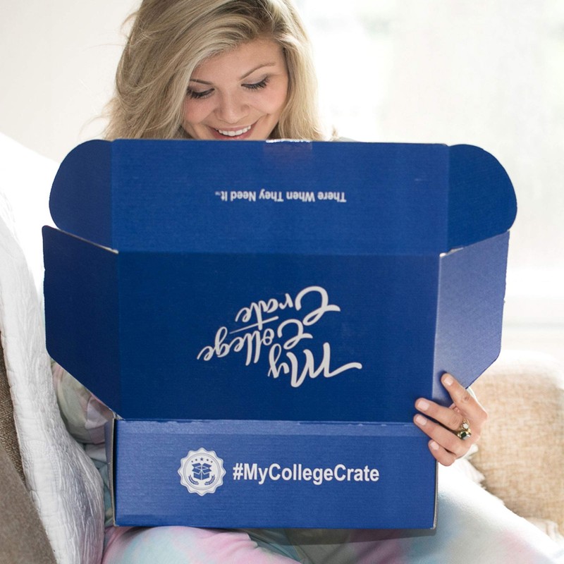 College Student Finals Crate (18 Piece Care Package) K-Cups, Candy,