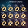 FindChic Statement Ring Gold Womens Libra Zodiac Horoscope Band Rings