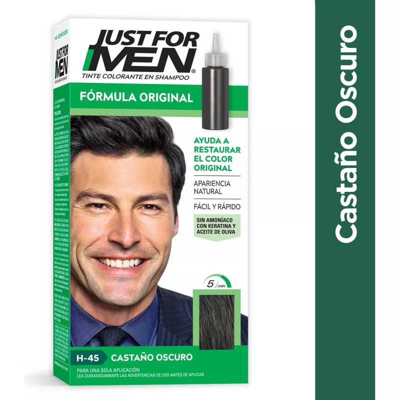 Just For Men Tintes Just For Men Kit Castaño Oscuro