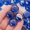Deep Dark Translucent Cobalt Blue Glass Gems | Table Scatters,