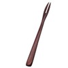 5 Pack Wooden Forks for eating Desserts, Chips, Snacks, Cereal,