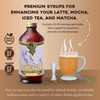 Portland Syrups Lavender Syrup - Lavender Beverage Concentrate for Tea,