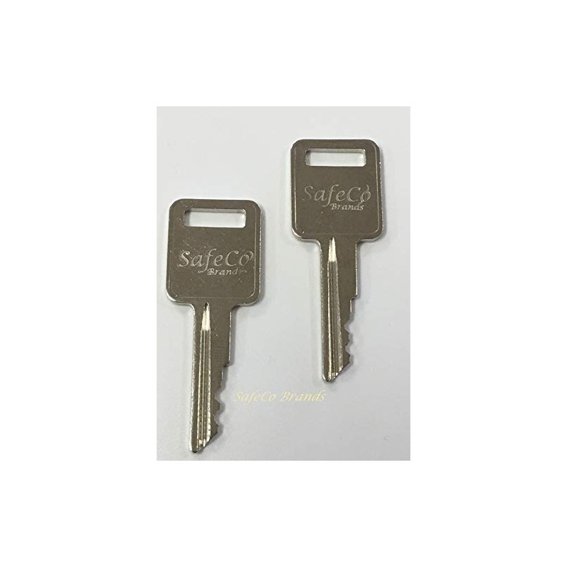 2 SafeCo Brands Replacement Keys for Weather Guard Tool Boxes