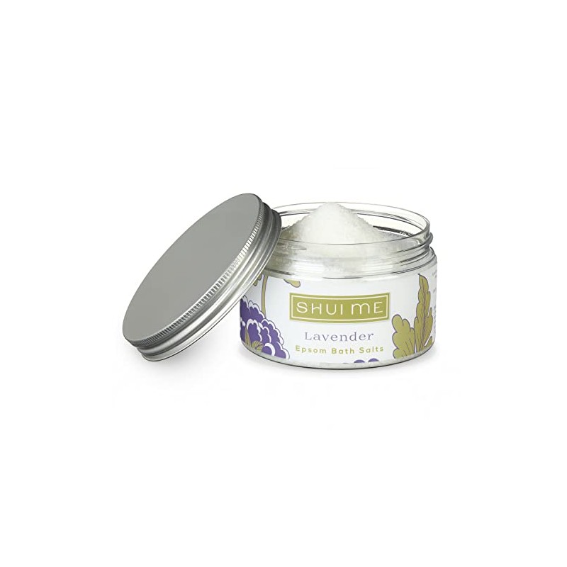 Shui Me Lavender Epsom Bath Salts 300g Infused with Pure