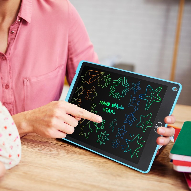 Coolzon LCD Writing Board, 12 Inch Colourful Screen Writing Tablet