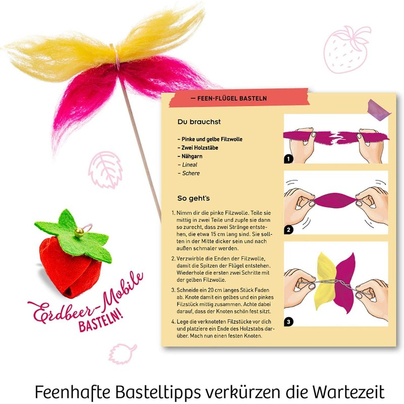 KOSMOS 657819 Fairy Strawberries Children's Experiment Set
