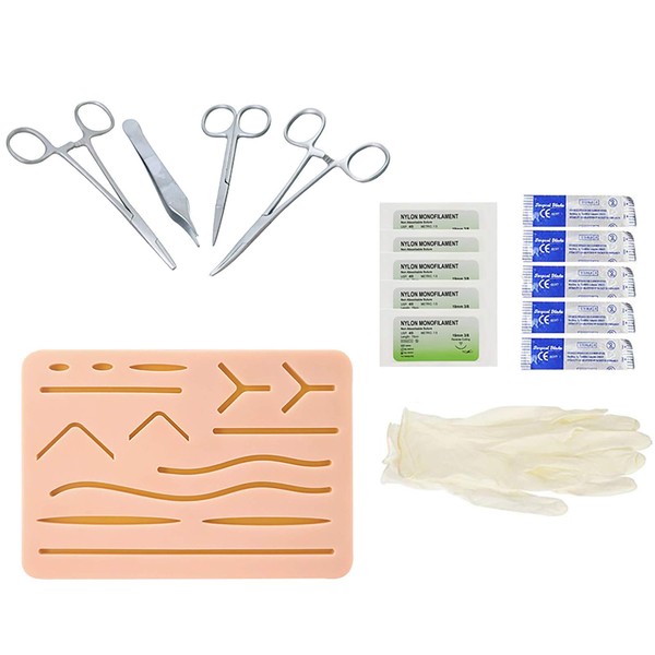 Suture Training Kit, YOUYA DENTAL Suture Practice Kit Including Large