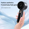 LAMJAD Portable Handheld Turbo Fan，Speed （1-100） Adjustable Mini Personal Fan，Digital