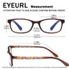 EYEURL Reading Glasses For Men Women - Blue Light Blocking