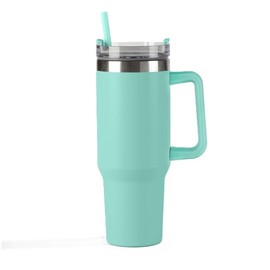 Hydrate Tumbler with Straw 40 oz Golders Green’s Hydrate Tumbler: 1.2L of Refreshment on-The-Go! (Mint)
