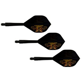 CONDOR AXE THE BULL Standard M Black James Bailey Condor Axe The Bull James Bailey Player Model Darts Flight